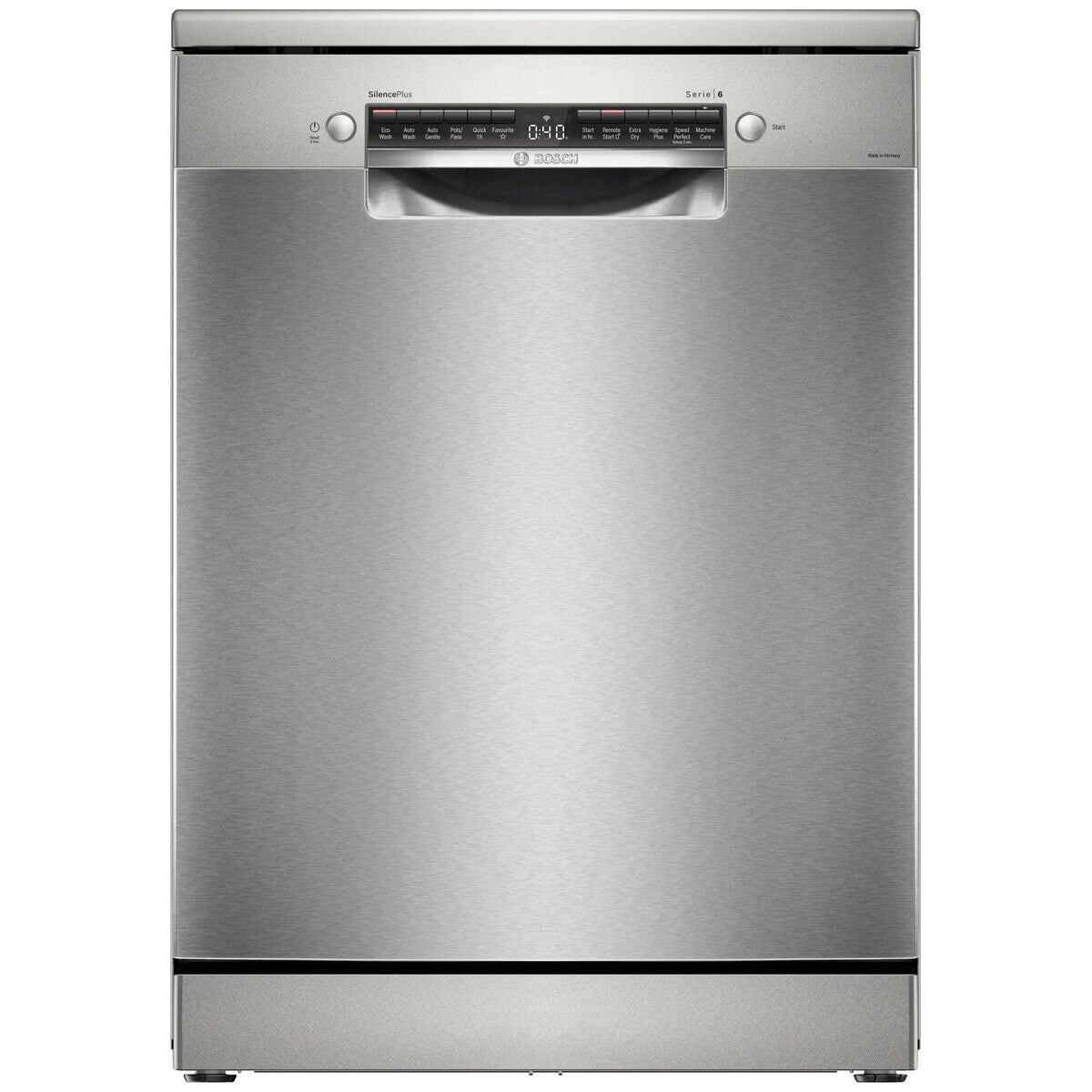 Bosch 60cm Series 6 Freestanding Stainless Steel Dishwasher SMS6HCI02A
