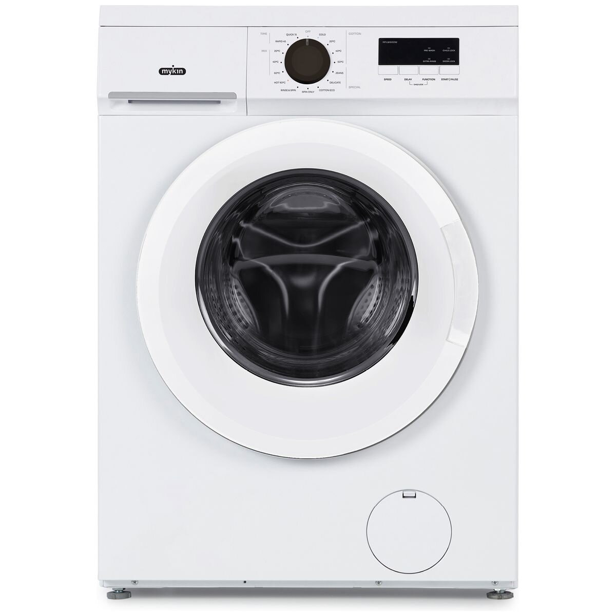 Mykin 6kg Front Load Washing Machine White MFLW600W